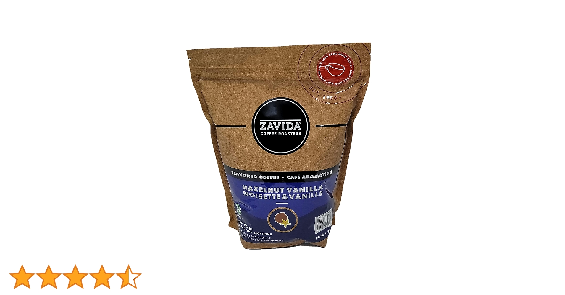 Amazon | ZAVIDA ザビダ ヘーゼルナッツ バニラホールビーン コーヒー